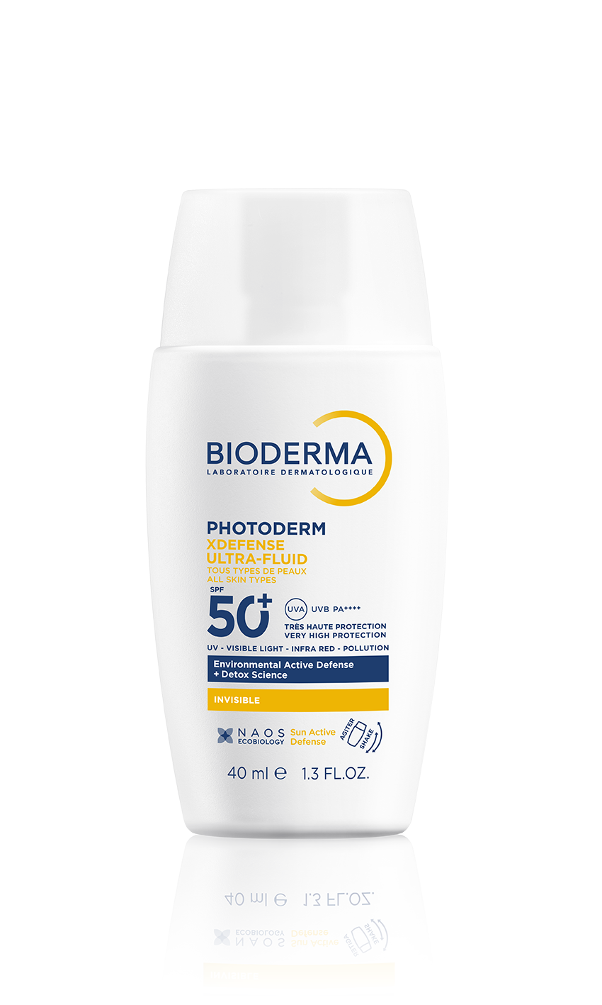 BIODERMA PHOTODERM XDEFENCE SPF50+ слънцезащитен ултрафлуид за лице неутрален 40ml