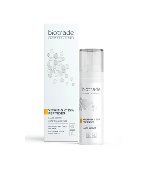BIOTRADE Озаряващ серум витамин C 15% + пептиди 30ml