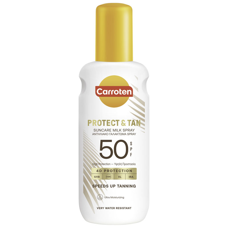CARROTEN PROTECT & TEN SPF50 Слънцезащитно мляко спрей 150ml