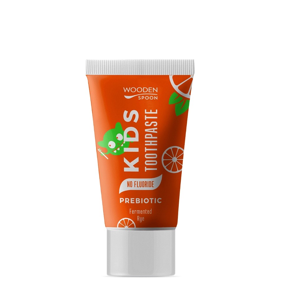 WOODEN SPOON Children's toothpaste - sweet orange and prebiotic 50 ml