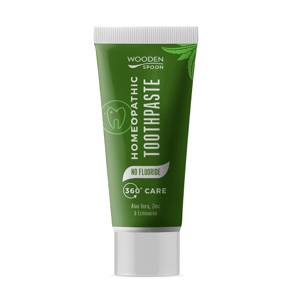 WOODEN SPOON Хомеопатична паста за зъби 360' care 75 ml