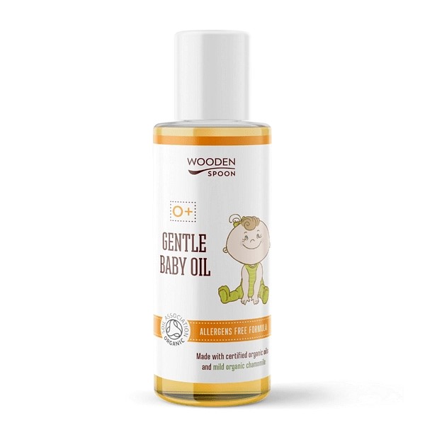 WOODEN SPOON Нежно бебешко олио, 100 ml