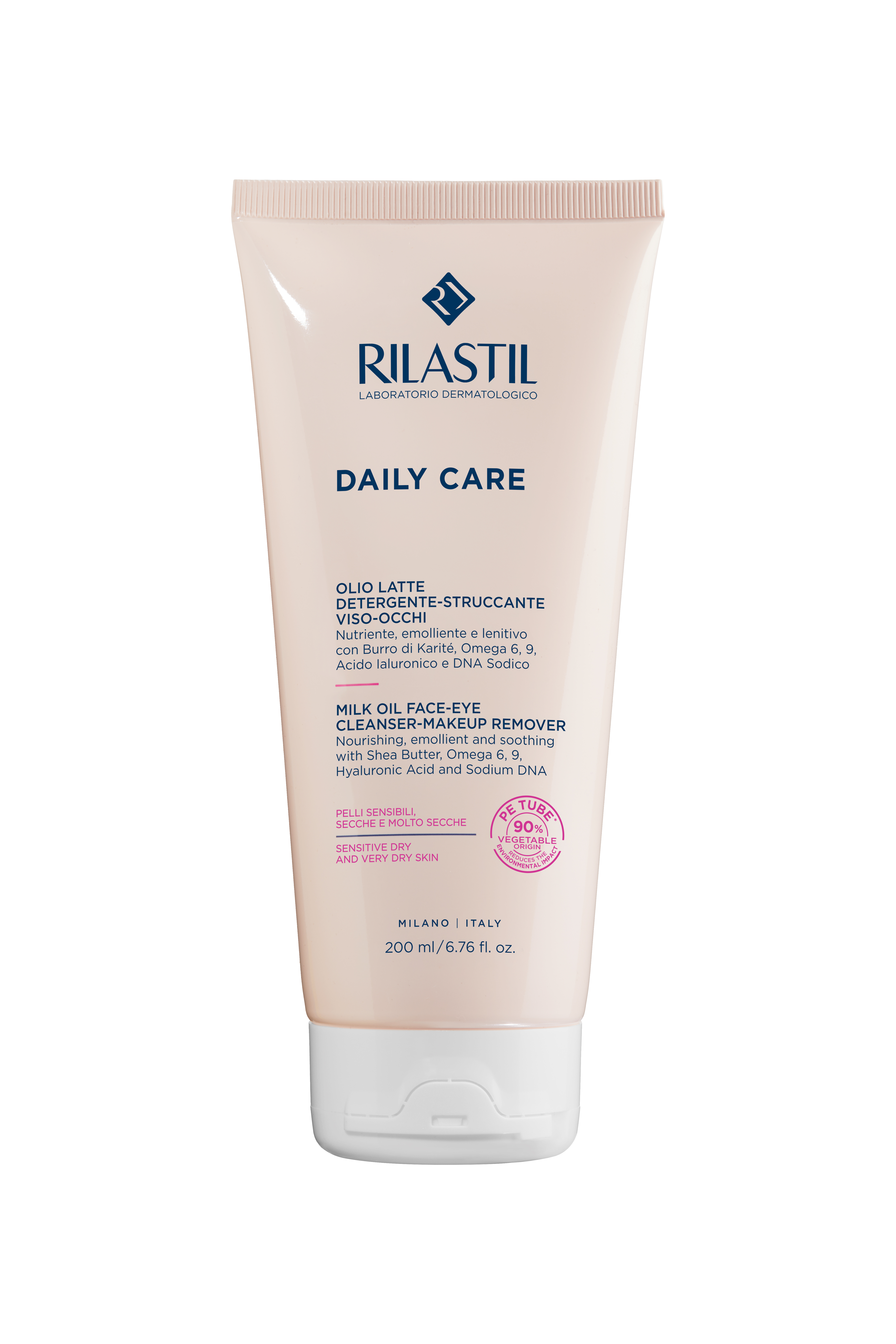 RILASTIL MAKE UP REMOVER DAILY MILK OIL почистващо мляко 200 ml