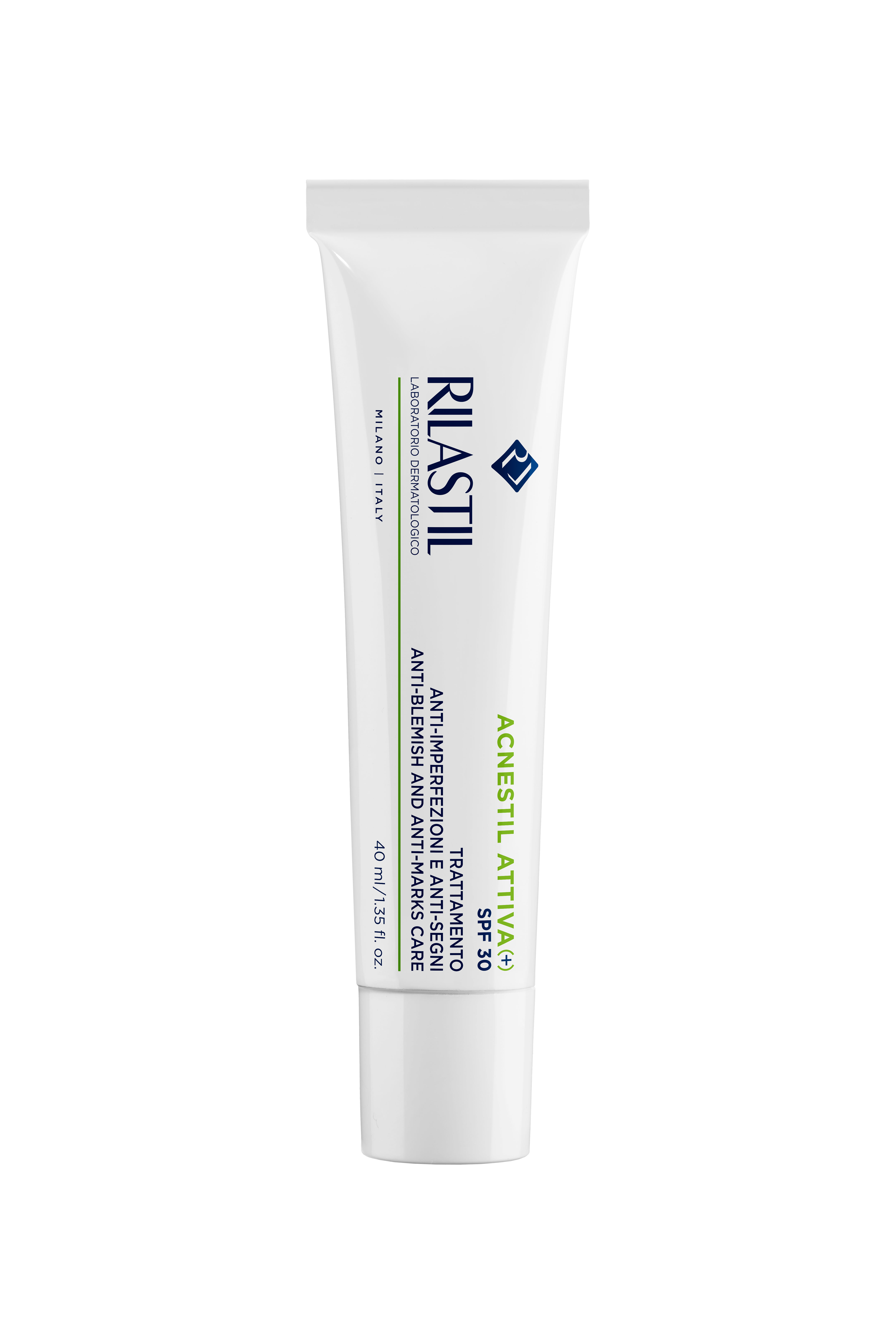 RILASTIL ACNESTIL ATTIVA+ CREAM SPF30 интензивен крем за мазна и акнеична кожа с фактор 40 ml