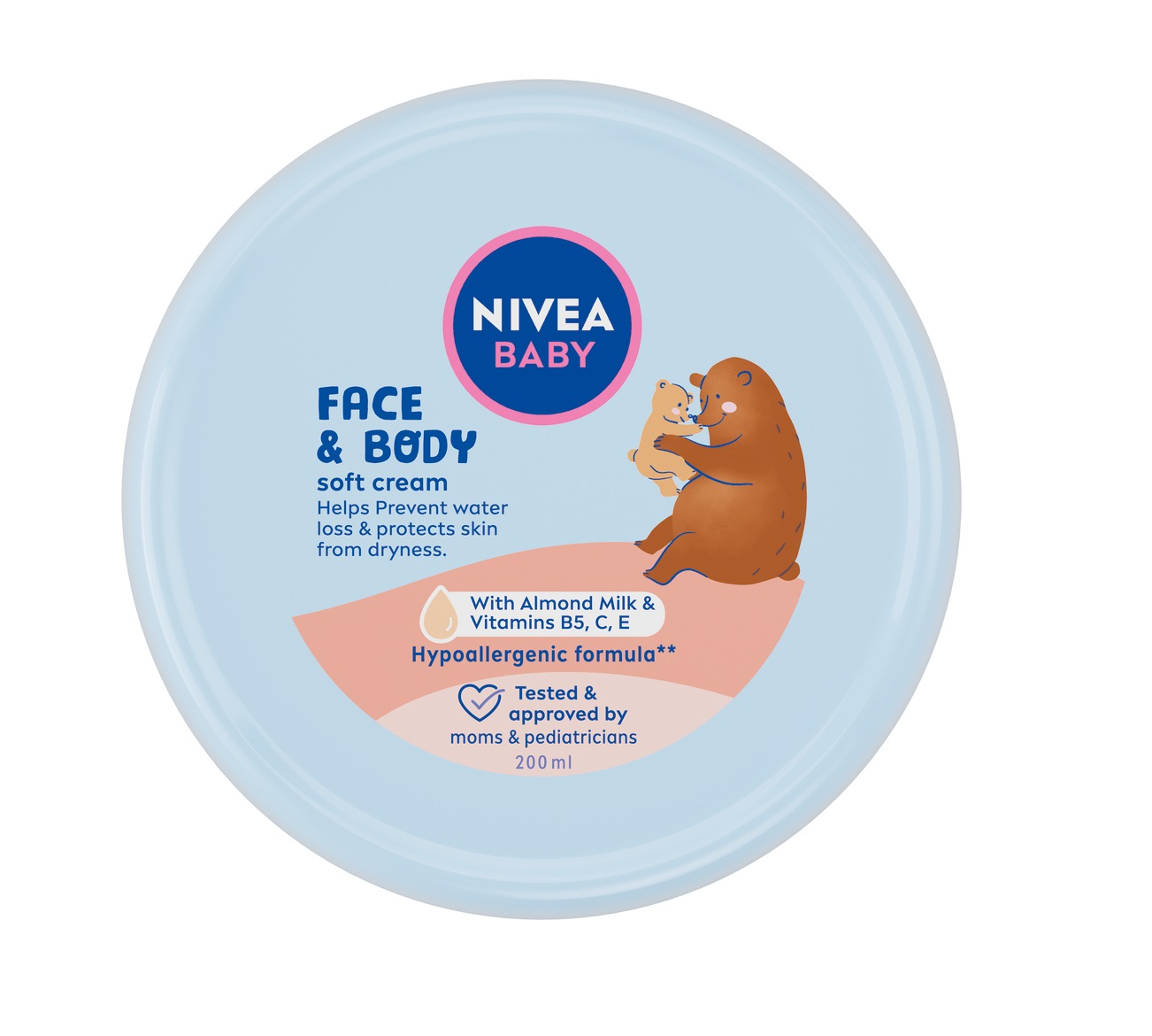 NIVEA Baby Нежен бебешки крем 200ml