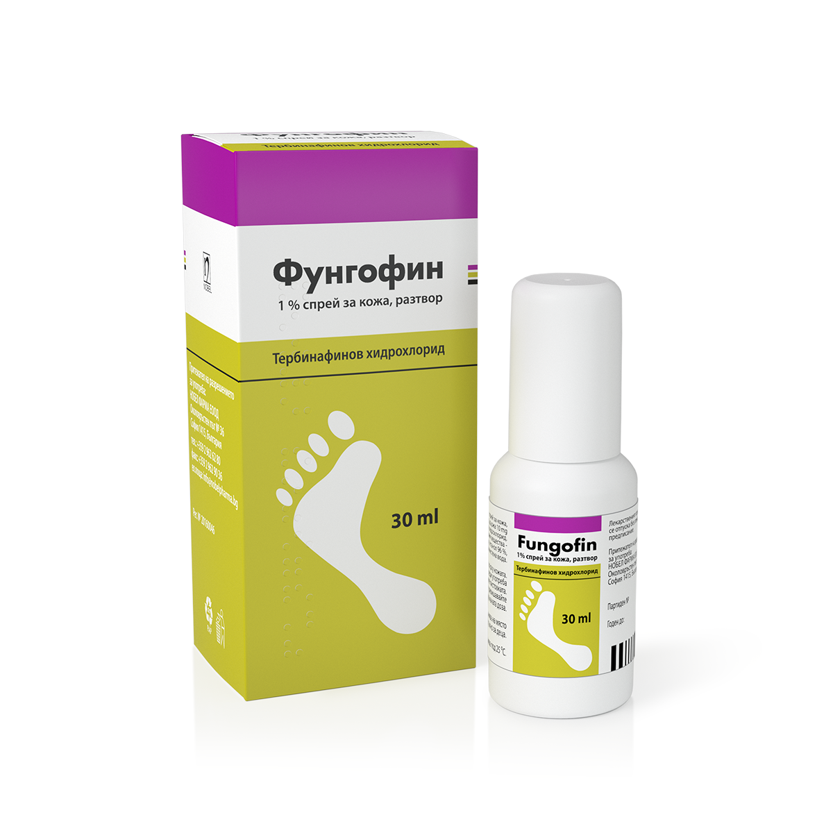 FUNGOFIN spray 1% 30ml