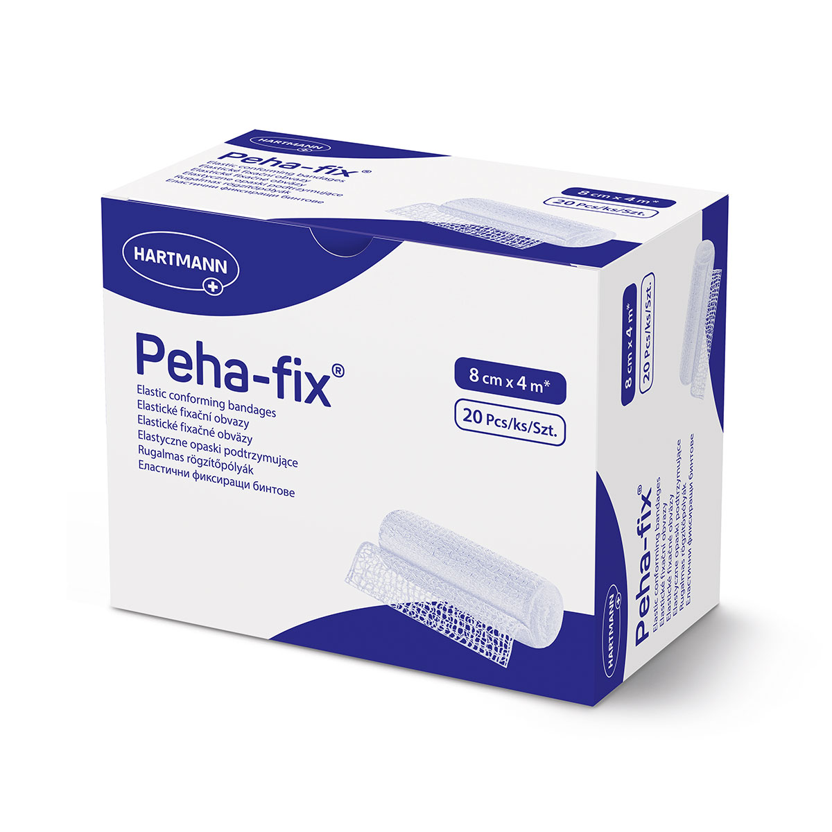 HARTMANN бинт фиксиращ Пеха-фикс 8см х 4м /303087