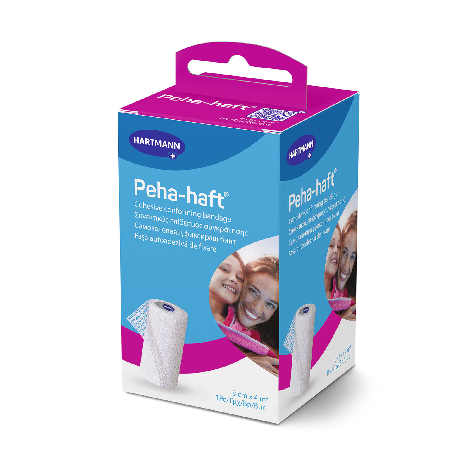HARTMANN бинт самозалепващ Пеха-хафт 8см x 4м /300067