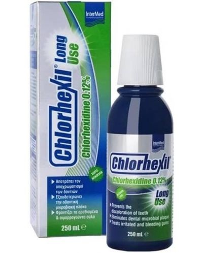 CHLORHEXIL Long Use 0.12% вода за уста 250 ml
