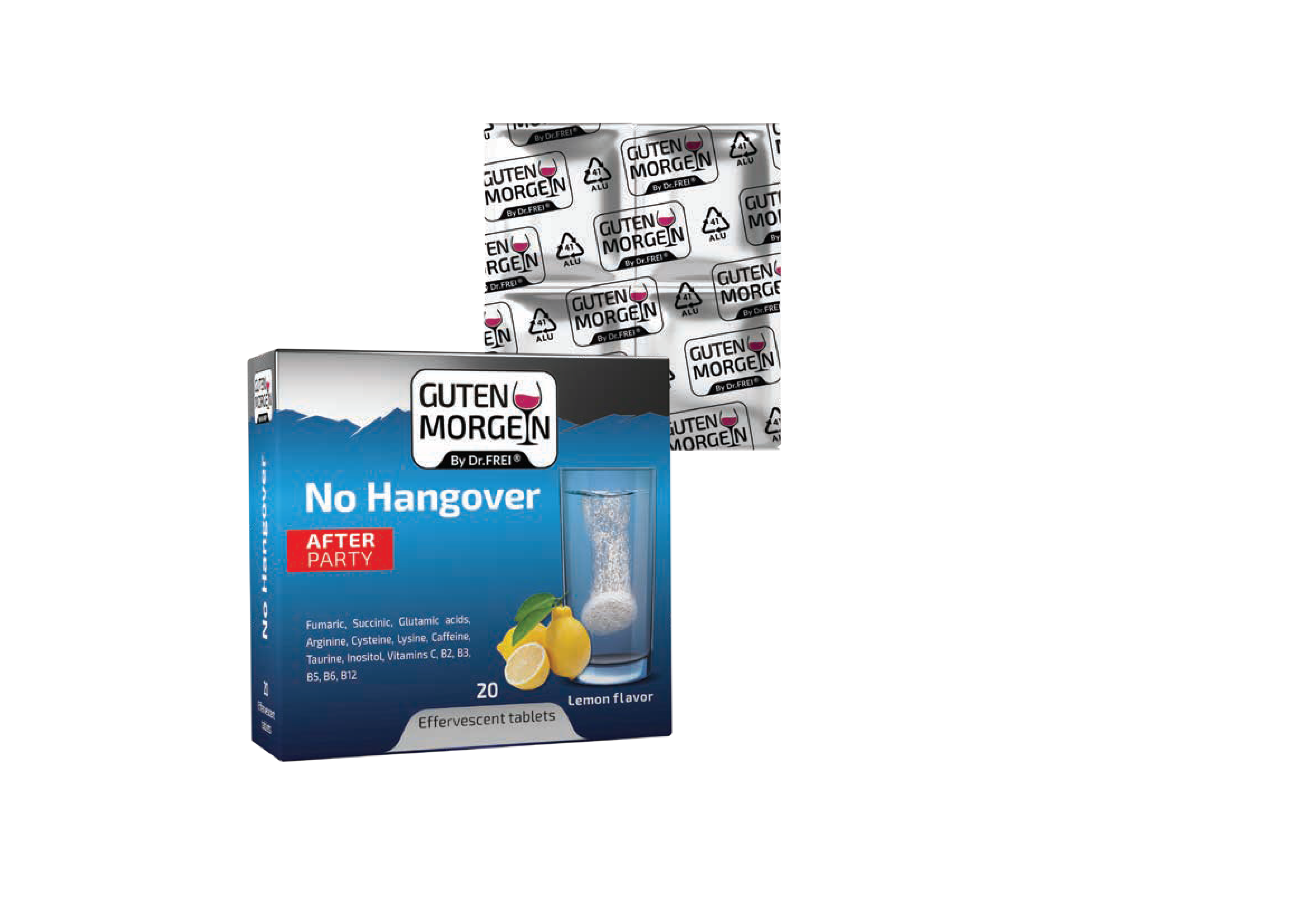 DR. FREI GUTEN MORGEN без махмурлук x 20 eff моно дози
