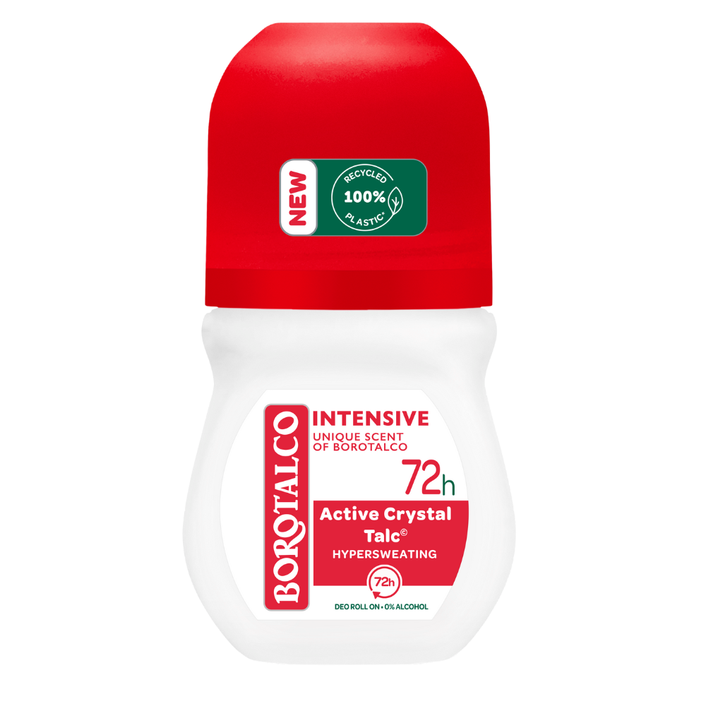 BOROTALCO INTENSIVE Active Crystal Talc 72h deo roll-on Део Рол-он Интензив 50 ml