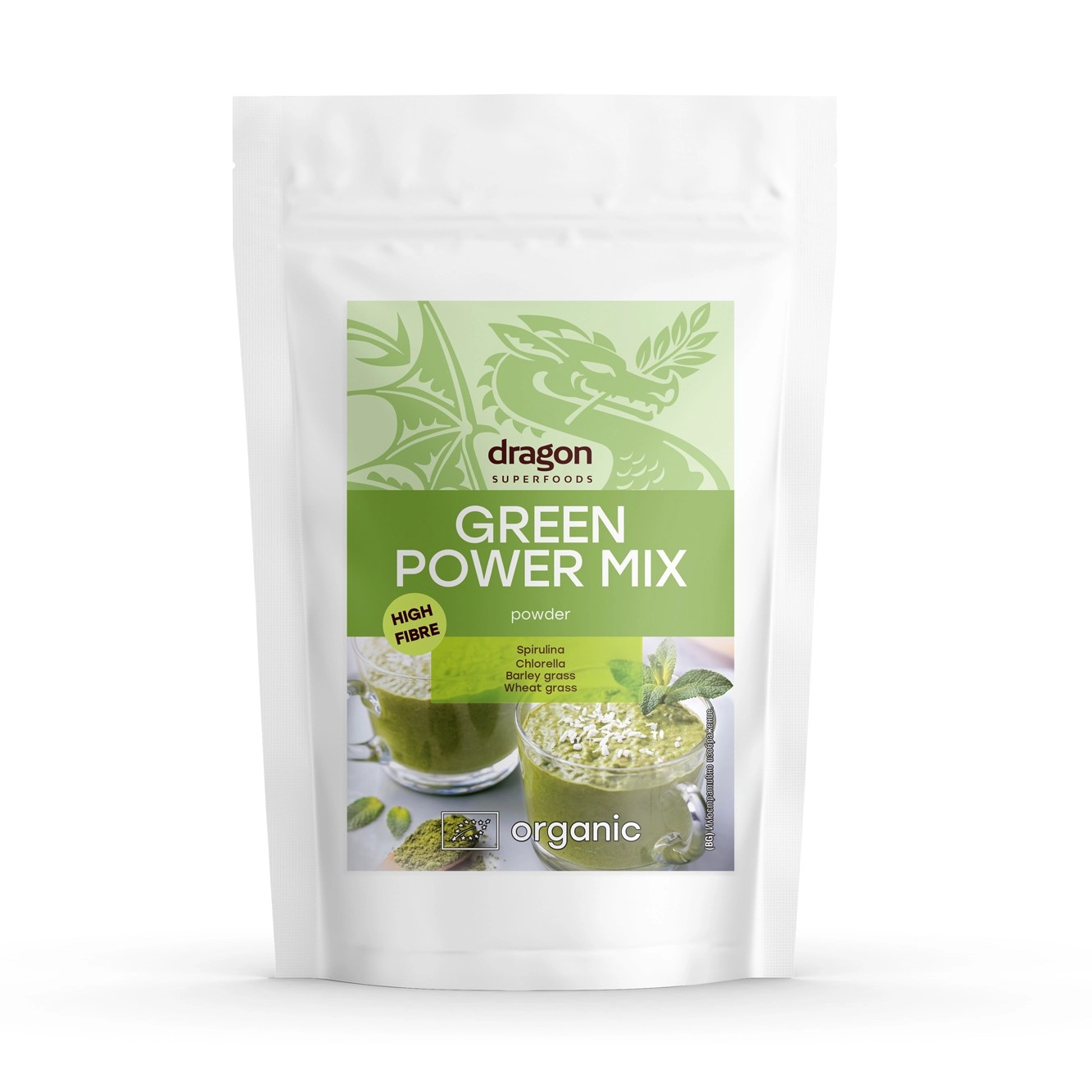 DRAGON SUPERFOODS Green Power functional mix Green detox mix 100g