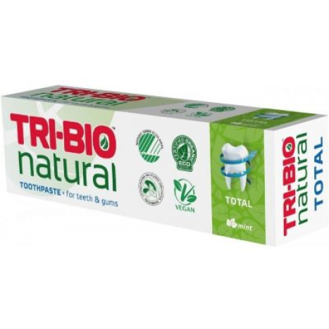 TRI-BIO Натурална еко паста за зъби Тотал, 75ml