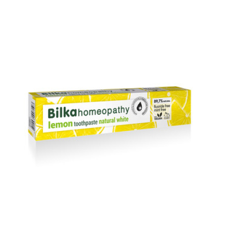 BILKA Homeopathy хомеопатична паста за зъби с екстракт от лимон 75ml