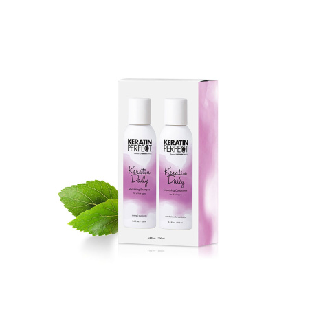 KERATIN PERFECT Travel kit Smoothing shampoo and conditioner 200ml