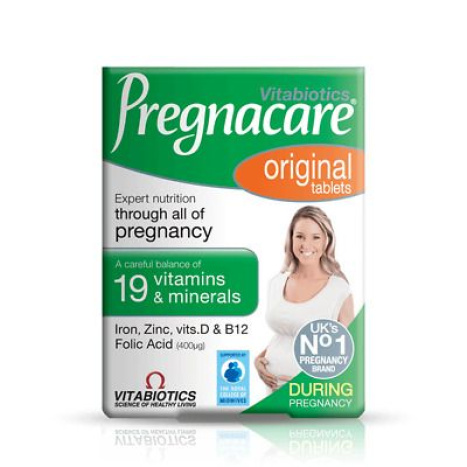 VITABIOTICS PREGNACARE ORIGINAL vitamins for pregnant women x 30 tabl