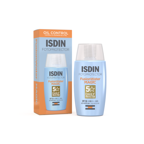 ISDIN FOTOPROTECTOR FUSION WATER Sunscreen fluid for the face, with an ultra-light texture SPF50 50ml