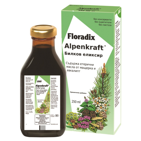 FLORADIX ALPENKRAFT Herbal cough elixir 250ml