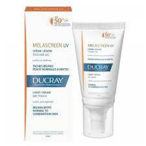 DUCRAY MELASCREEN UV SPF50+ light cream very high protection 40ml promo price