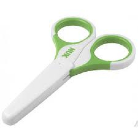 NUK Safety scissors, green