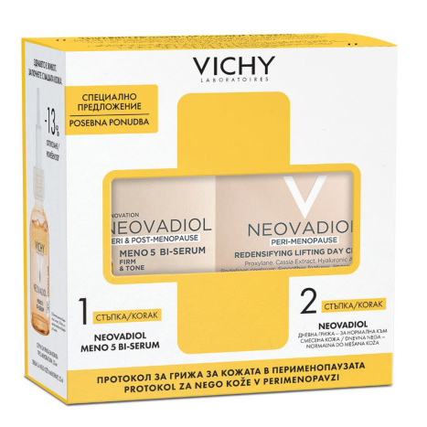 VICHY PROMO NEOVADIOL PERI MENOPAUSE cream normal skin 50ml + MENO 5 BI serum 30ml