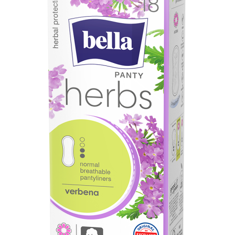 BELLA VERBENA extra soft deo fresh ежедневни дамски превръзки x 18