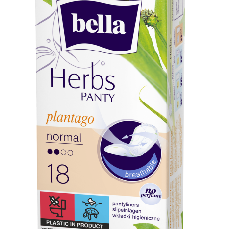 BELLA PLANTAGO sensitive extra soft daily sanitary pads x 18