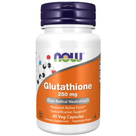 NOW GLUTATHIONE Глутатион 250mg x 60 caps