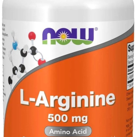 NOW Arginine 500mg x 100 caps