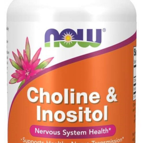 NOW CHOLINE%INOSITOLE 500mg x 100 caps