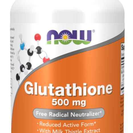 NOW GLUTATHIONE Глутатион 500mg x 60 caps