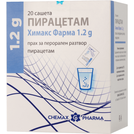 PIRACETAM 1200mg x 20 sach CHEMAX