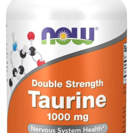 NOW TAURINE 1000mg x 100 caps