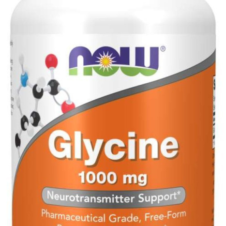 NOW GLYCINE Глицин 1000mg x 100 tabl