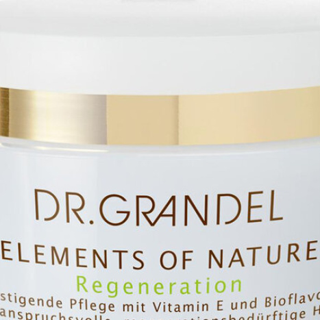DR.GRANDEL ELEMENTS OF NATURE Regeneration регенериращ крем с вит Е и биофлавоноиди за Н/ С/ и чувствителна кожа 50ml