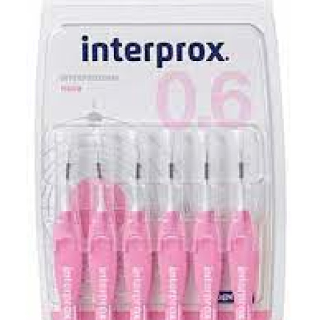 DENTAID INTERPROX 4G nano интердентални четки за зъби 0.6mm х 6 бр