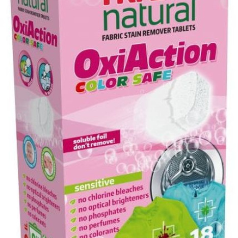 TRI-BIO Natural stain remover tablets for colored laundry