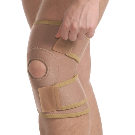 MEDTEXTILE ортеза за коляно с подложка на пателата XS/XL 6053