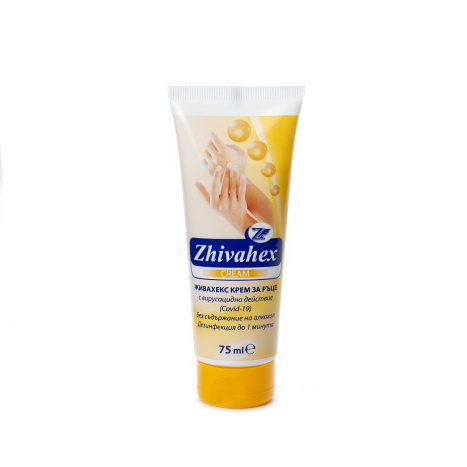 ZHIVAHEX hand cream disinfectant white 75ml