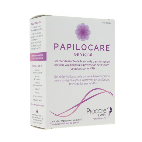 PAPILOCARE vaginal gel 5ml x 7