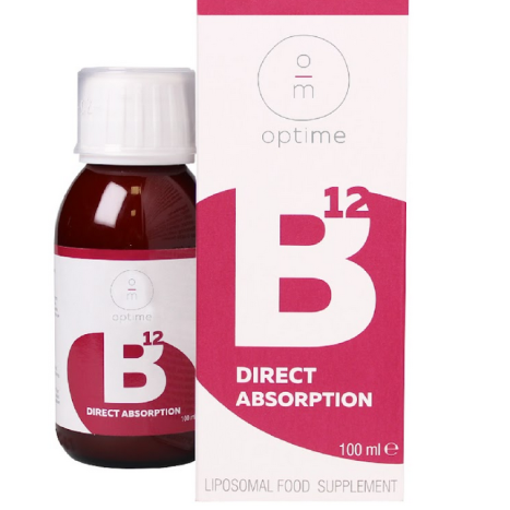 OPTIME LIPOSOMAL Липозомна добавка с витамин B12 100ml