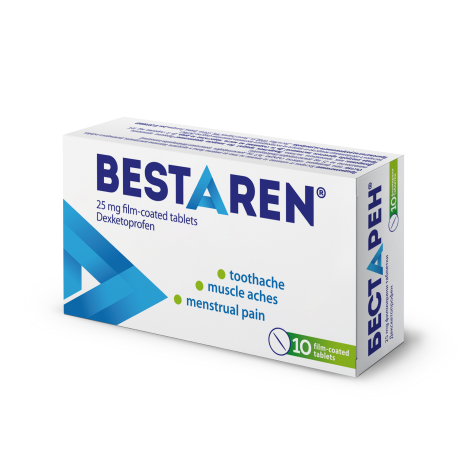 BESTAREN 25 mg x 10 tabl