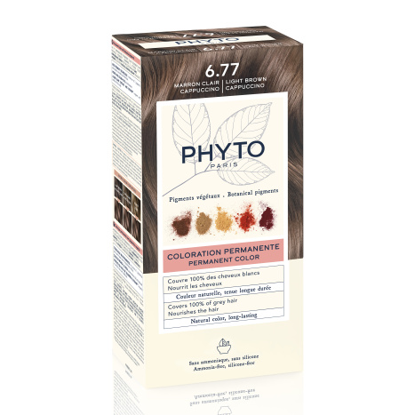 PHYTO PHYTOCOLOR hair dye N6.77 light chestnut cappuccino