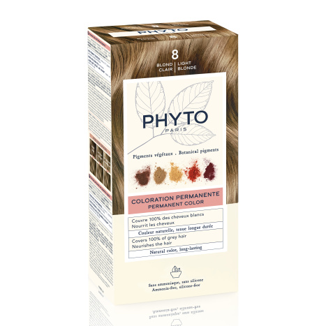 PHYTO PHYTOCOLOR боя за коса N8 Светло русо