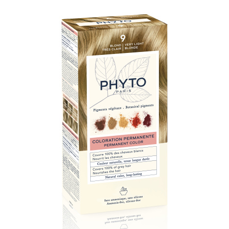 PHYTO PHYTOCOLOR боя за коса N9 Много светло русо