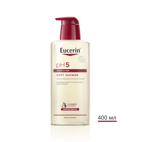 EUCERIN pH5 SOFT SHOWER gentle washing shower gel 400ml