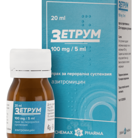 ZETHRUM powder for susp. 100mg/5ml 20ml