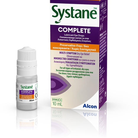 SYSTANE complete овлажняващи капки за очи10ml