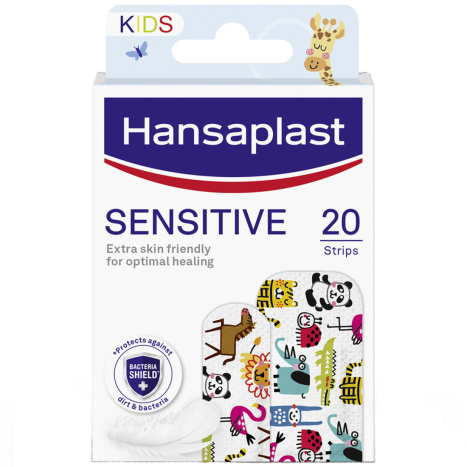 HANSAPLAST SENSITIVE children's sensitivity patch. animal skin x 20