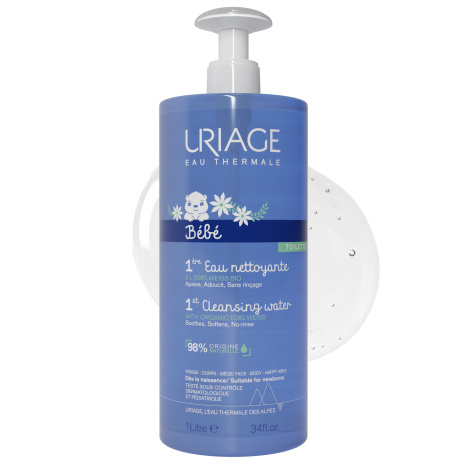 URIAGE BEBE 1 ER EAU cleansing water for babies 1000ml